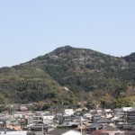 御井キャンパスのシンボル高良山